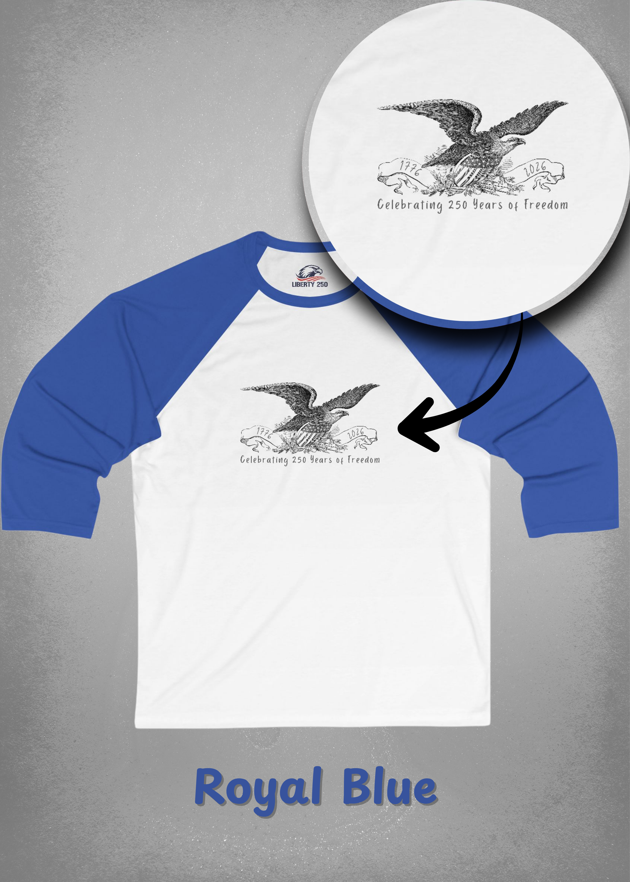 Liberty 250 Eagle Heritage Tee