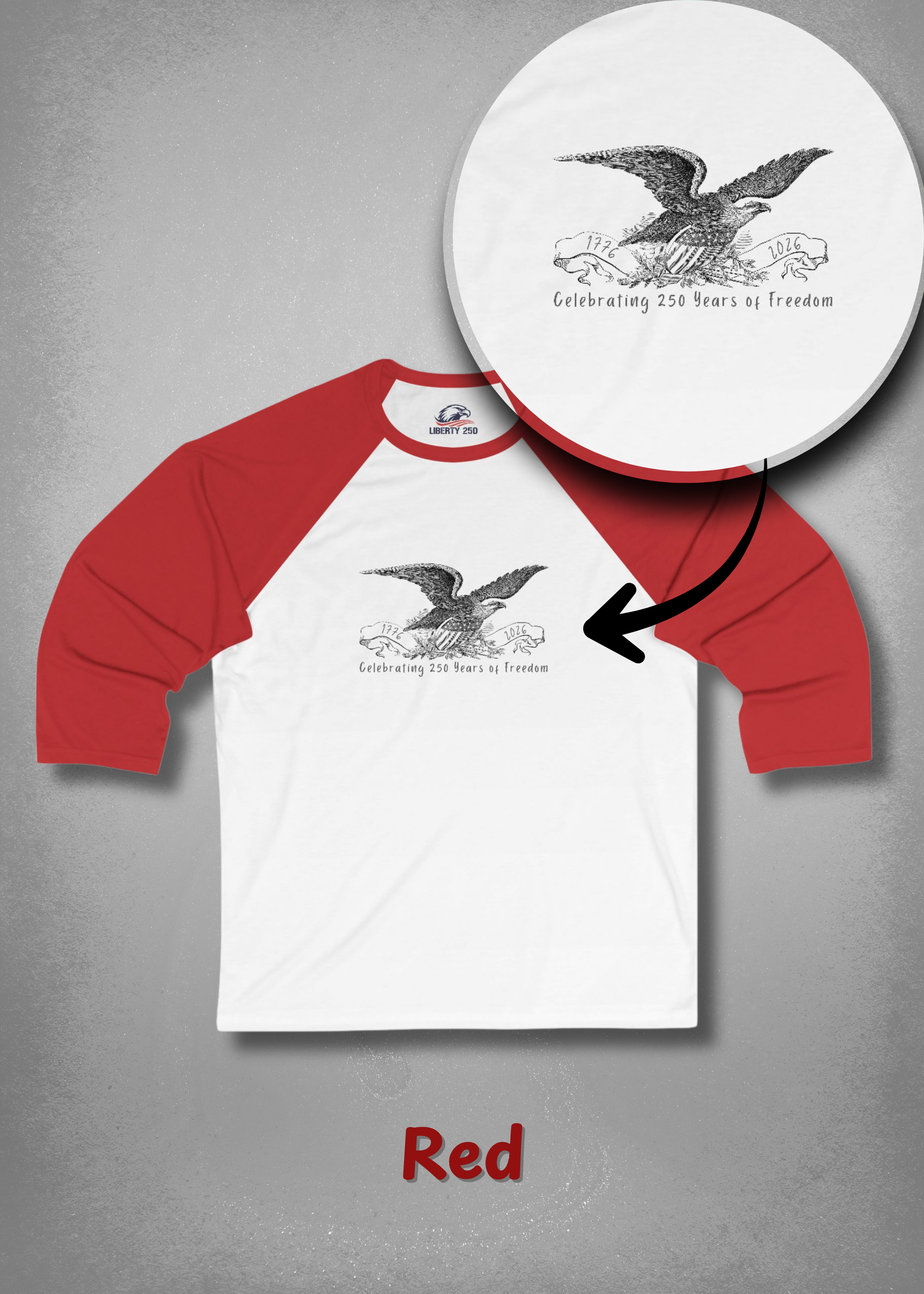 Liberty 250 Eagle Heritage Tee