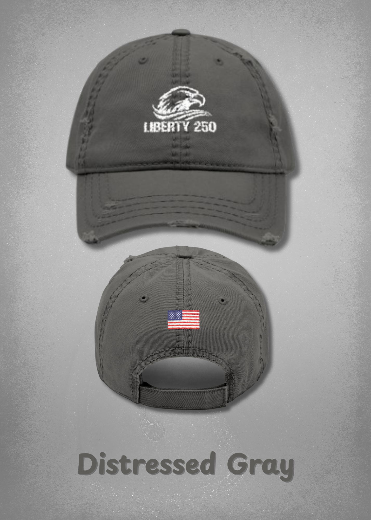 Liberty 250 Distressed Dad Hat (Unisex)