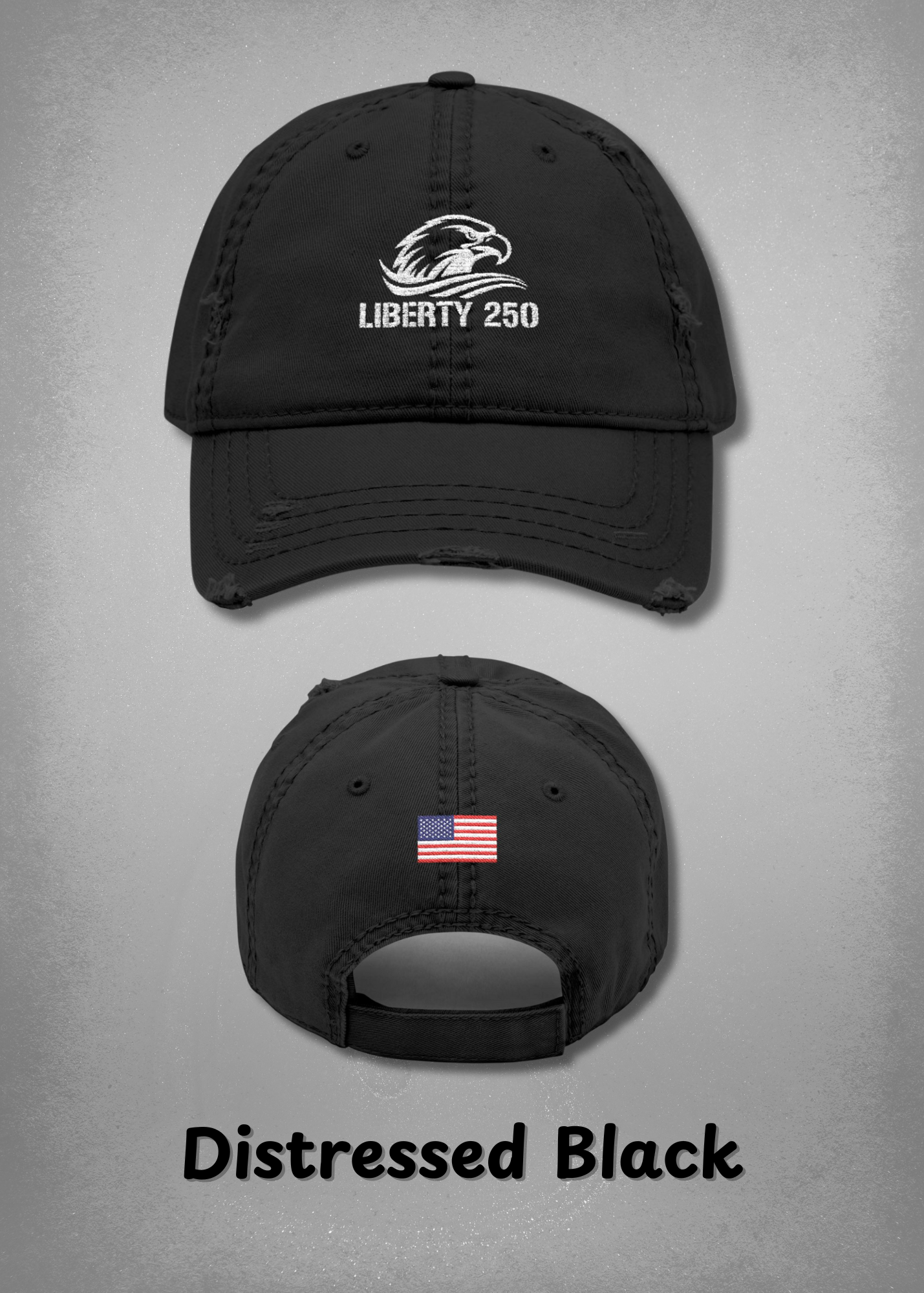 Liberty 250 Distressed Dad Hat (Unisex)