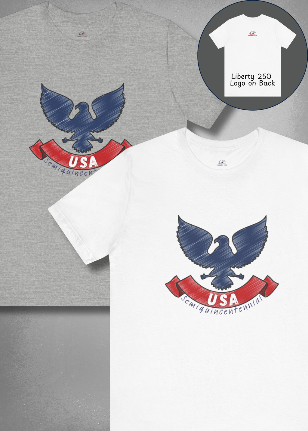Liberty 250 Semiquincentennial Eagle Tee